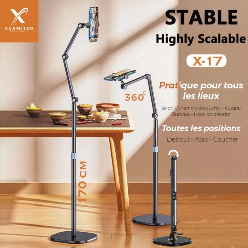XUAMITAO – Trépied rotatif 360° X-17