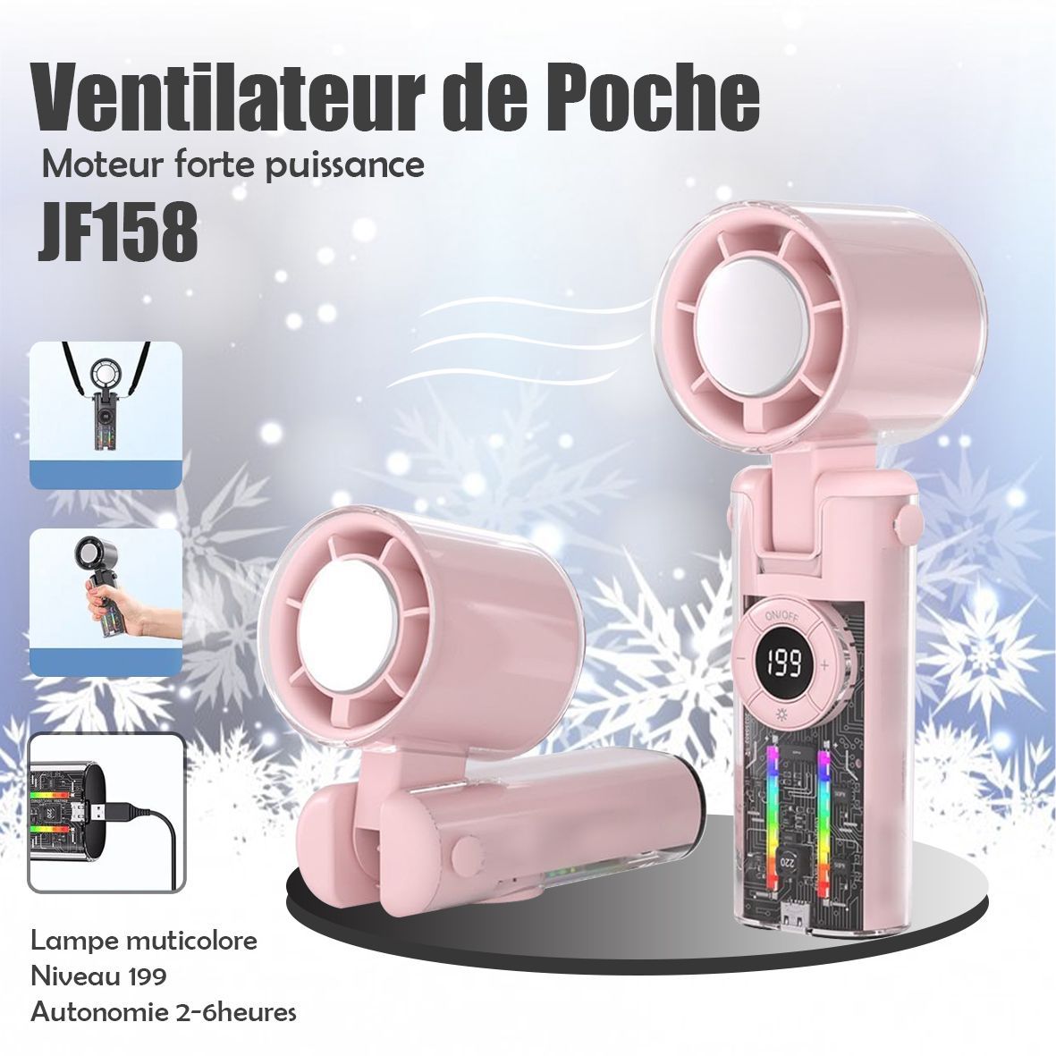 Ventilateur portable JF158