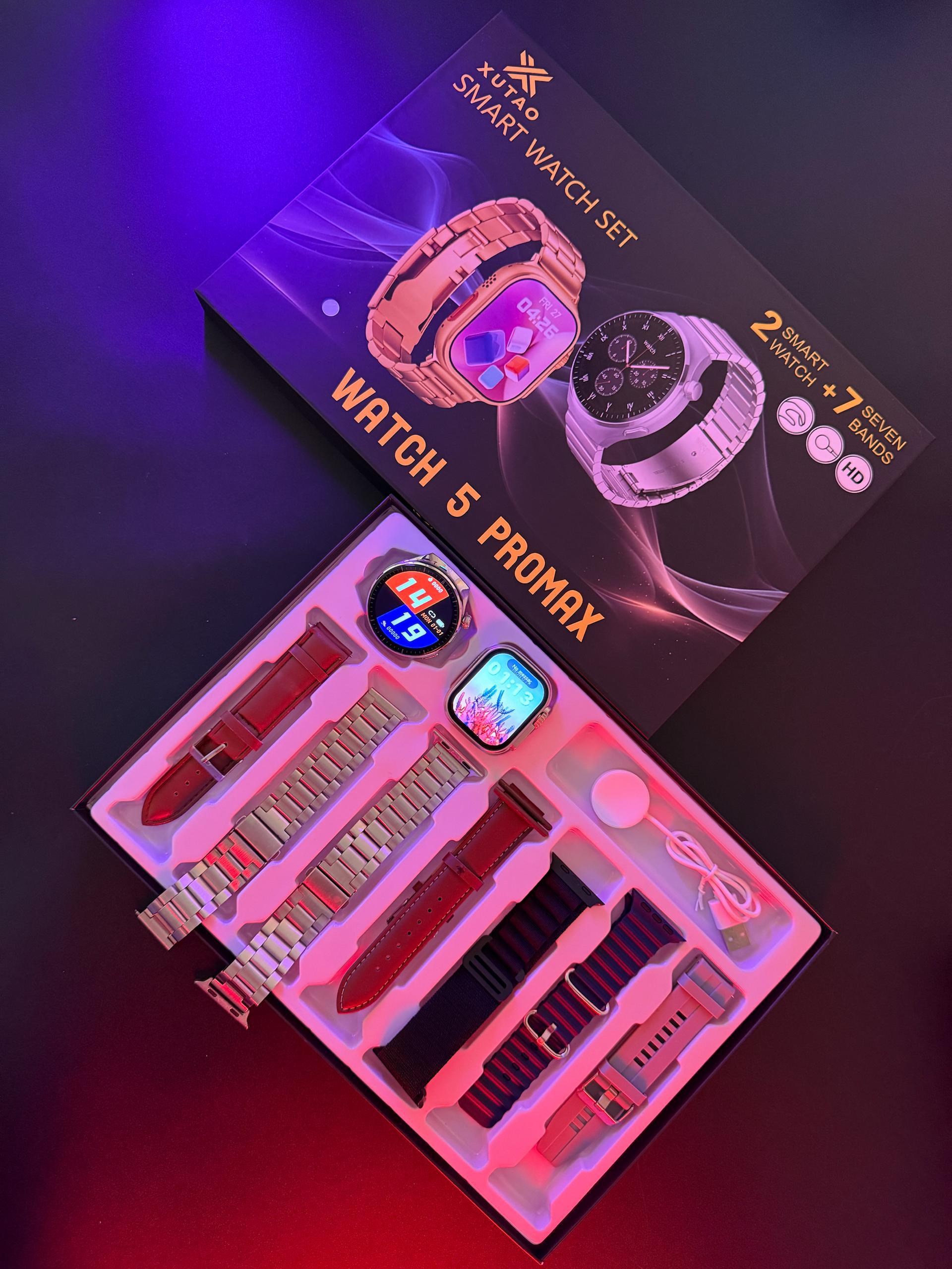 XUTAO SMART WATCH SET – Watch 5 Pro Max