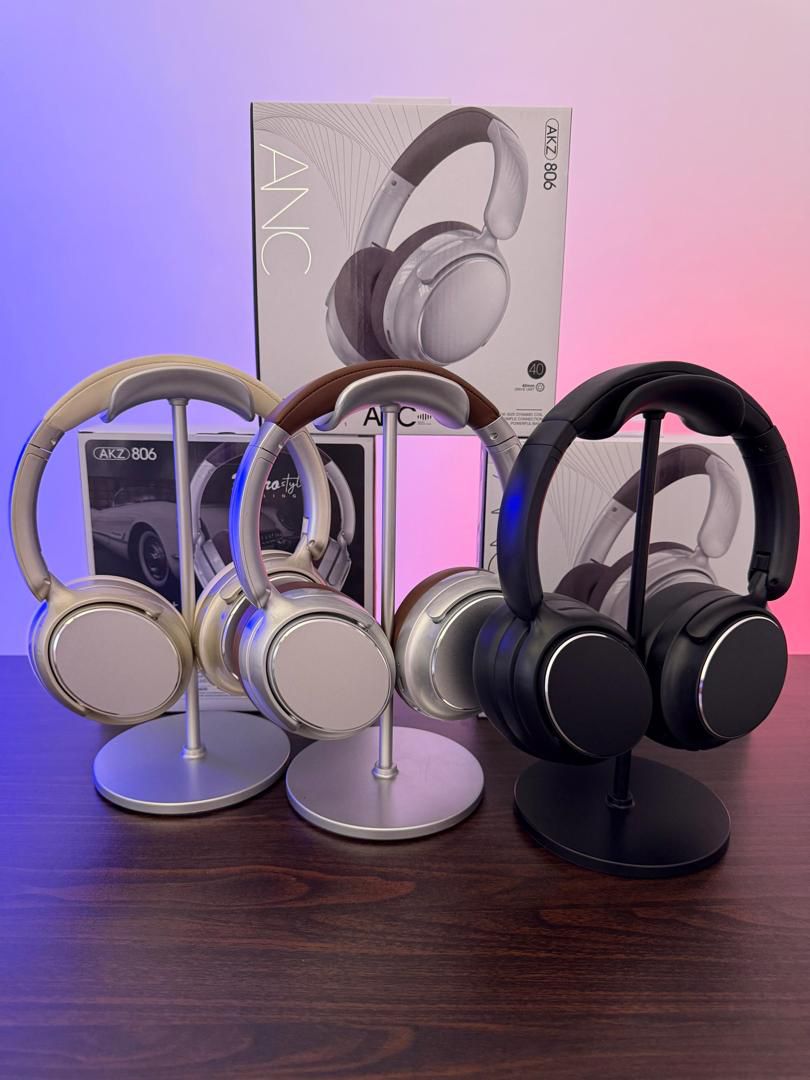 Casque Bluetooth AKZ 806 Retro Style (ANC)