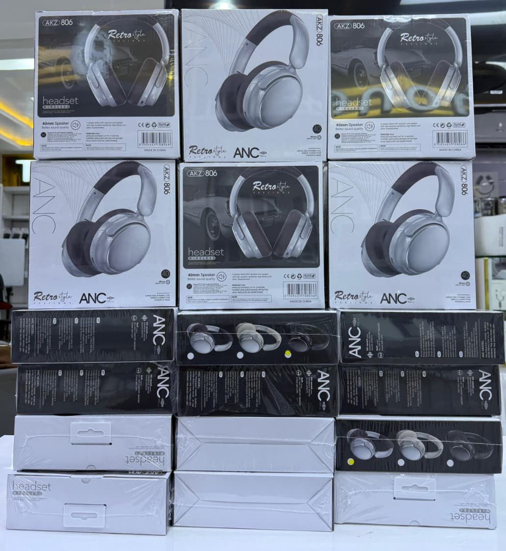 Casque Bluetooth AKZ 806 Retro Style (ANC) – Image 3