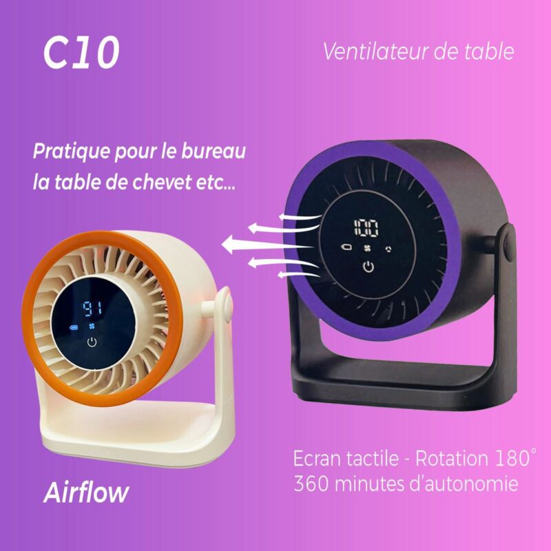 Mini ventilateur C10 & C9