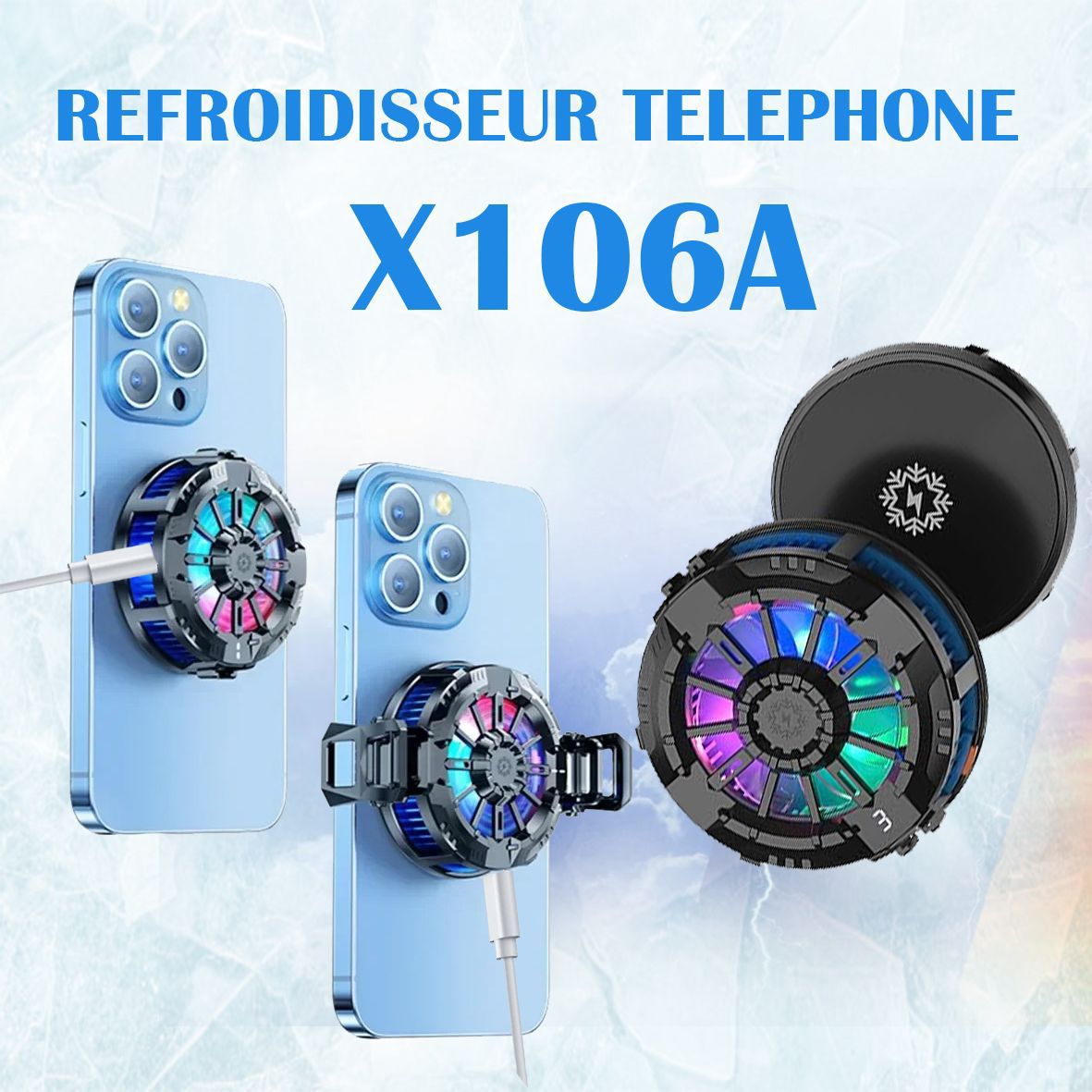 Refroidisseur de téléphone portable