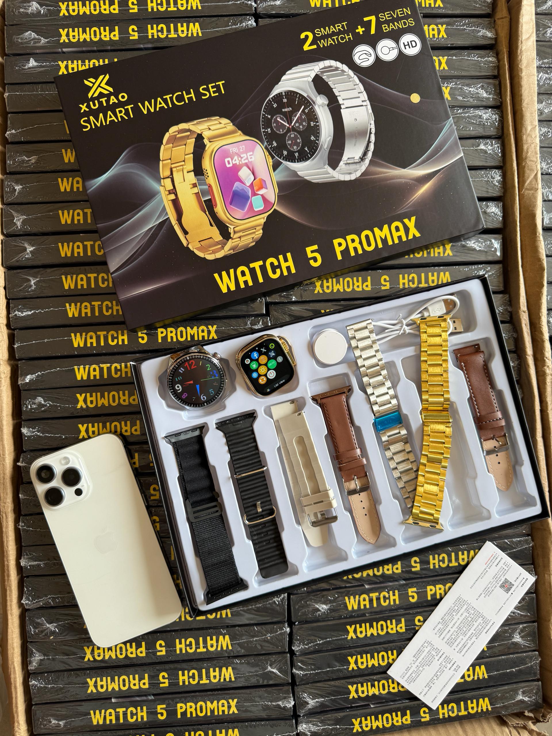 XUTAO SMART WATCH SET – Watch 5 Pro Max