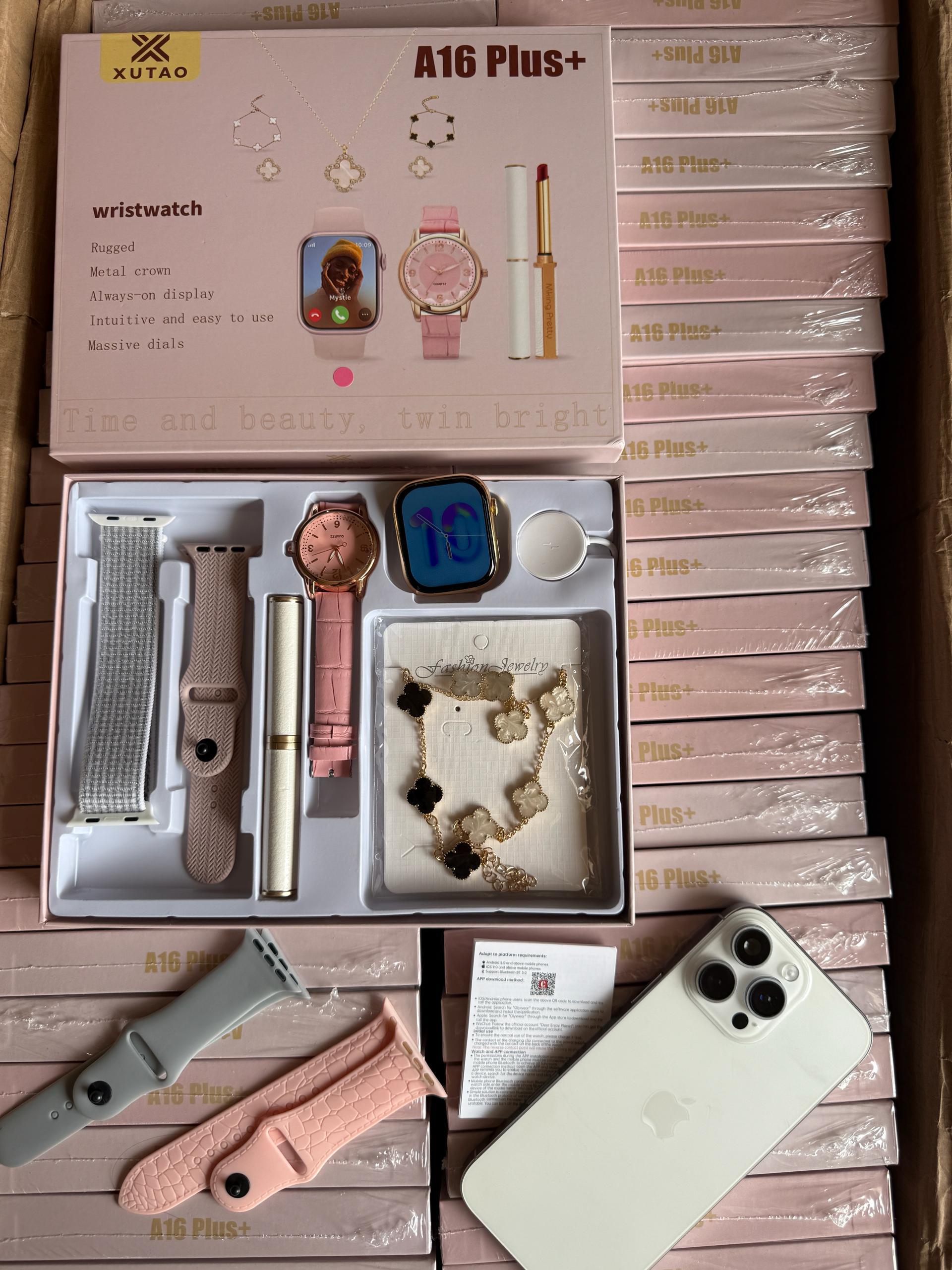 Coffret Cadeau Montre Connectée XUTAO A16 Plus+