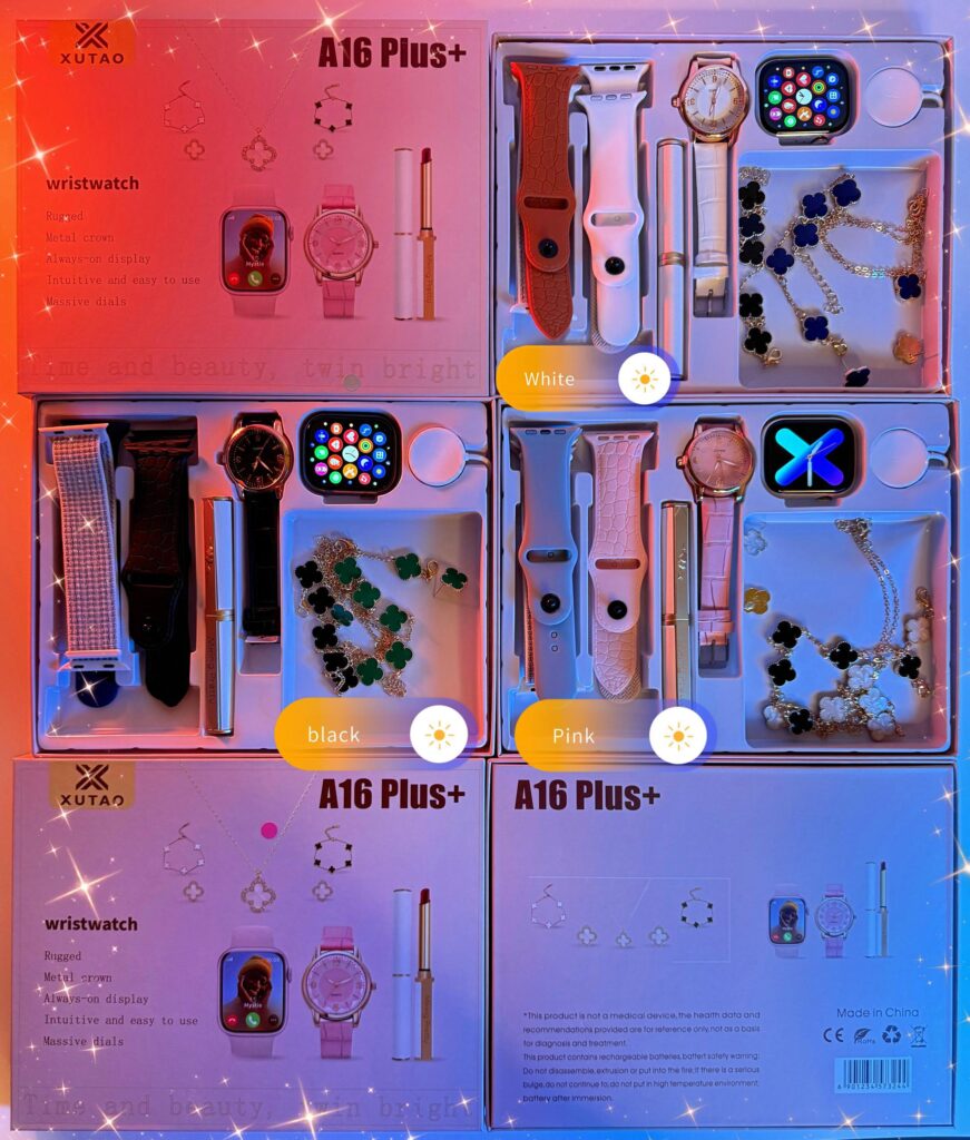 Coffret Cadeau Montre Connectée XUTAO A16 Plus+